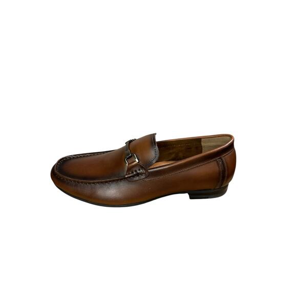 Men’s Privacy Cognac Lea Loafers Size 8.5 with Box - Picture 1 of 9